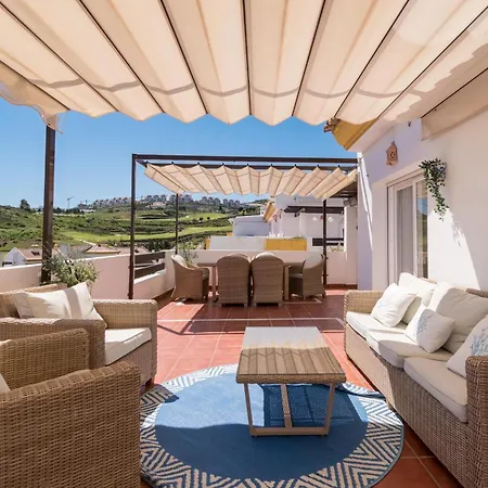 Atico De Belleza Penthouse Met Bbq In La Cala De Mijas Apartment *